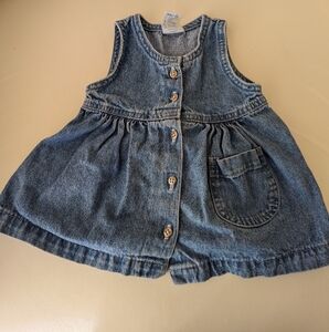 Baby B'gosh 12 Mo. Denim Dress/Jumper